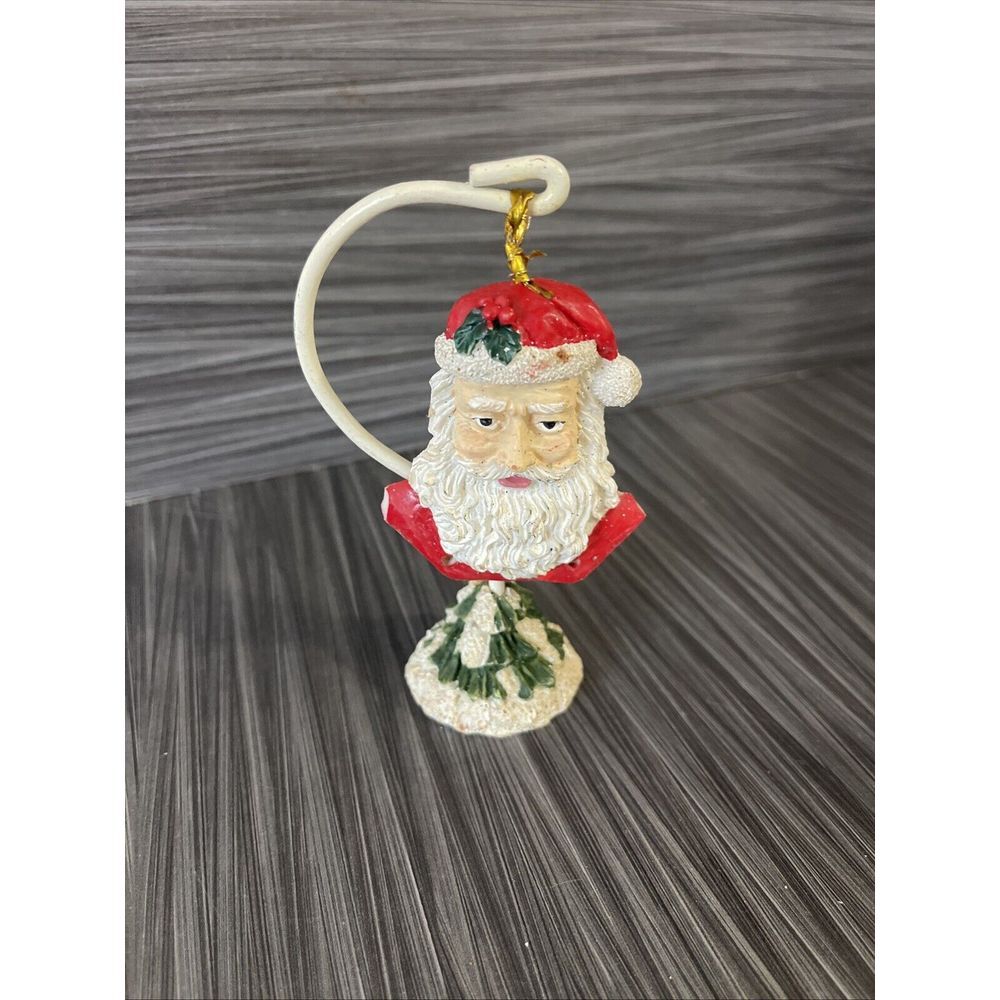 5" Christmas ornaments Santa European style